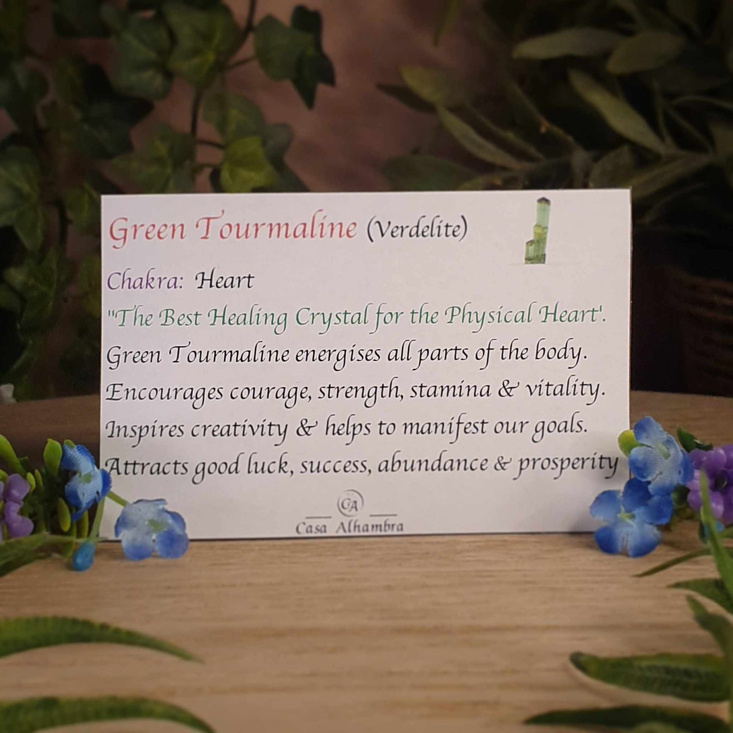 Green Tourmaline Pendant (mx825)