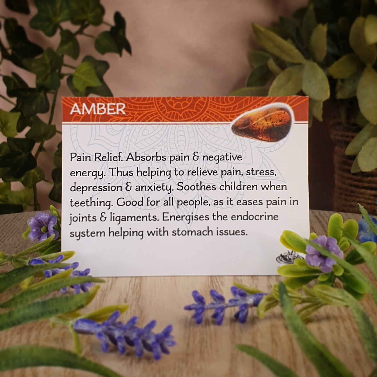 Amber Pendant - On Sale (SSP551)