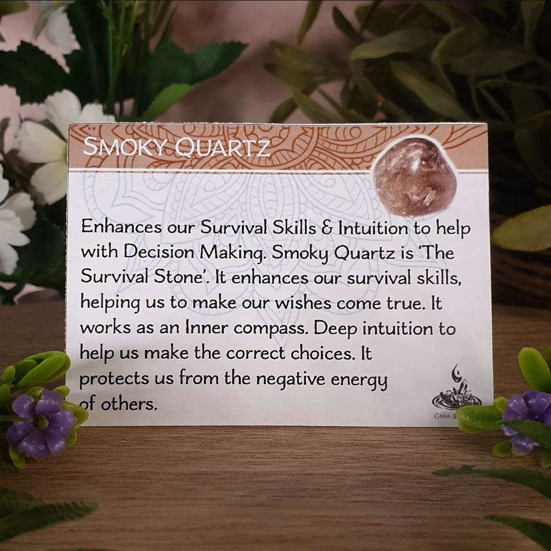 Smoky Quartz Pendant (mx814)