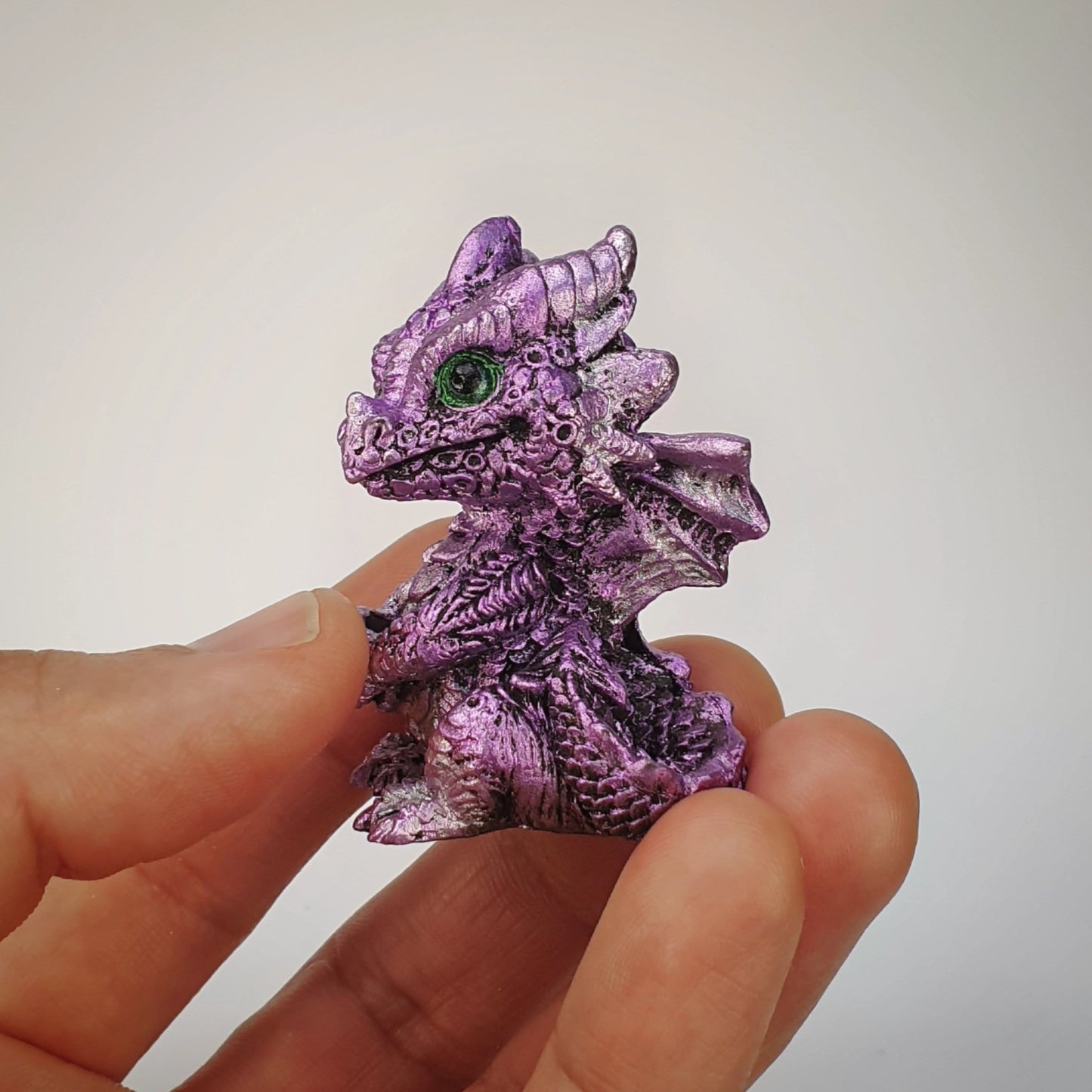 Dragon Figurine - Baby Purple (drag03)