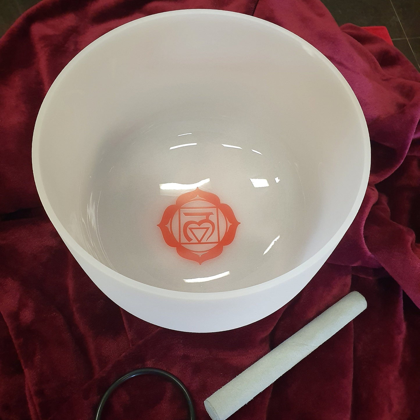 Root Chakra - Crystal Singing Bowl - In Store Pick Up Only