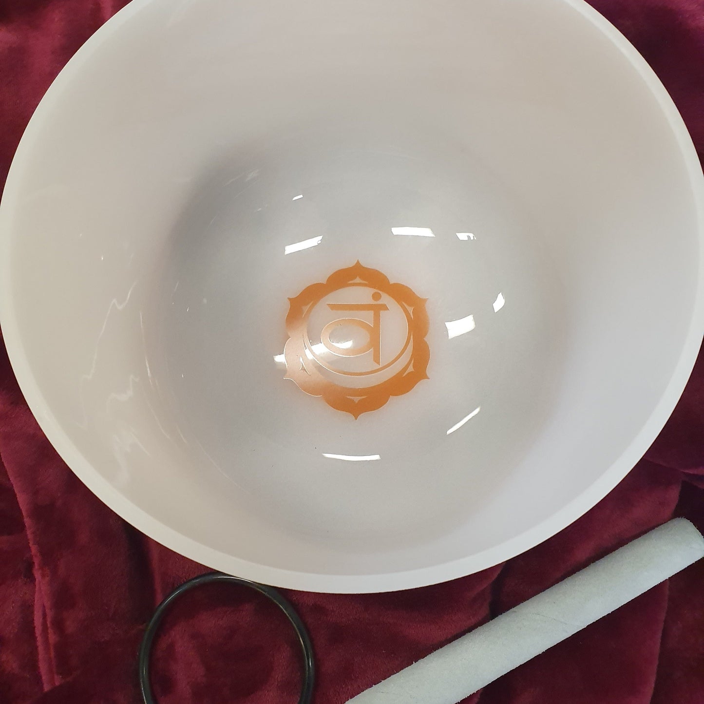 Sacral Chakra - Crystal Singing Bowl - In Store Pick Up Only