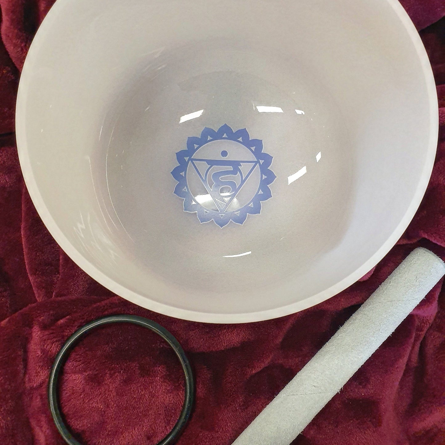 Throat Chakra - Crystal Singing Bowl - In Store Pick Up Only