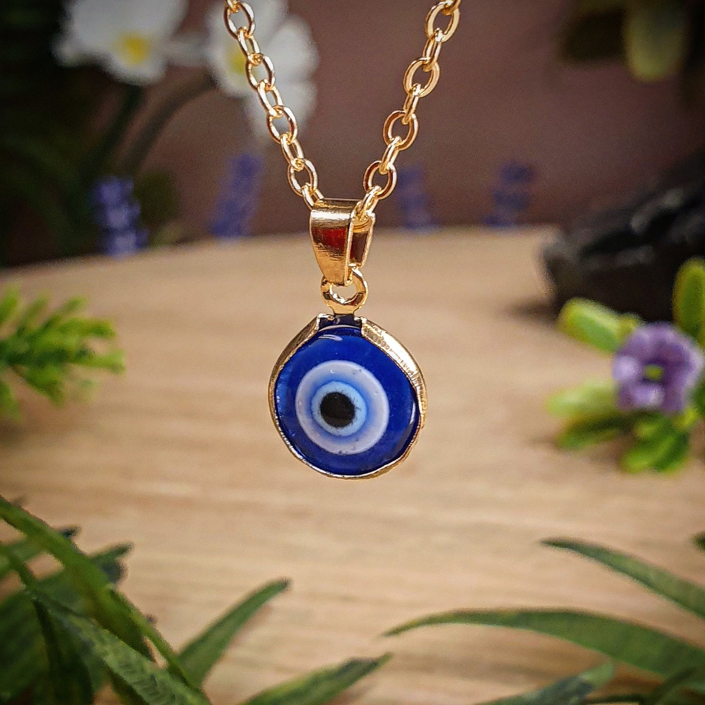 Evil Eye Pendant - Gold Plated