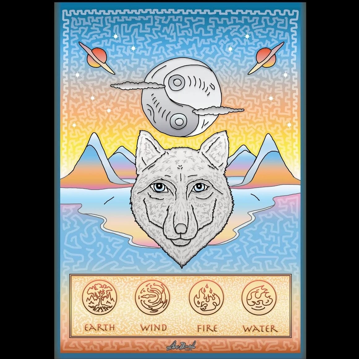 The Wolf Elements (Poster)