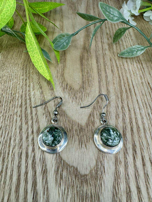 Seraphinite Earrings (SerE1)