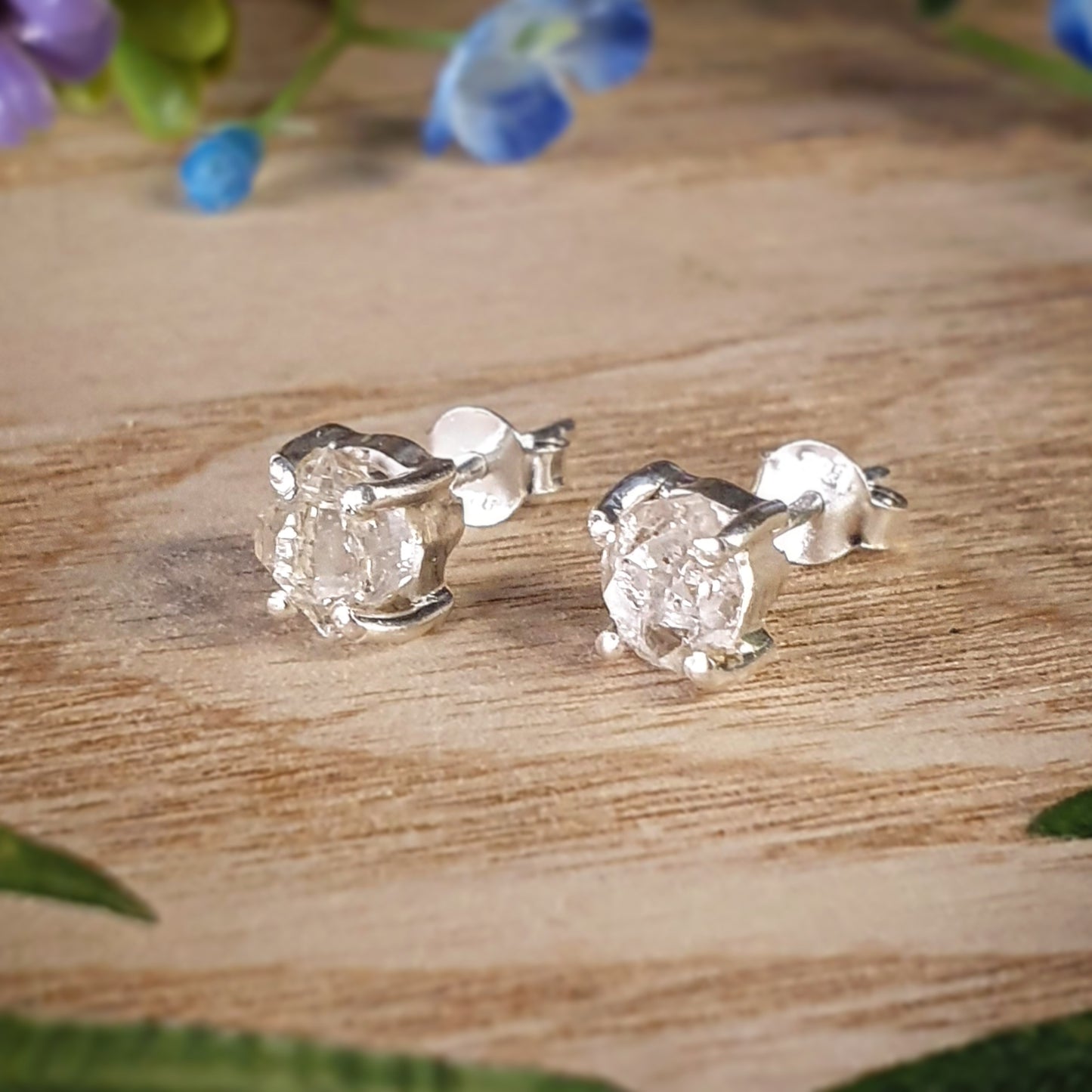 Herkimer Diamond Earrings (mx548)