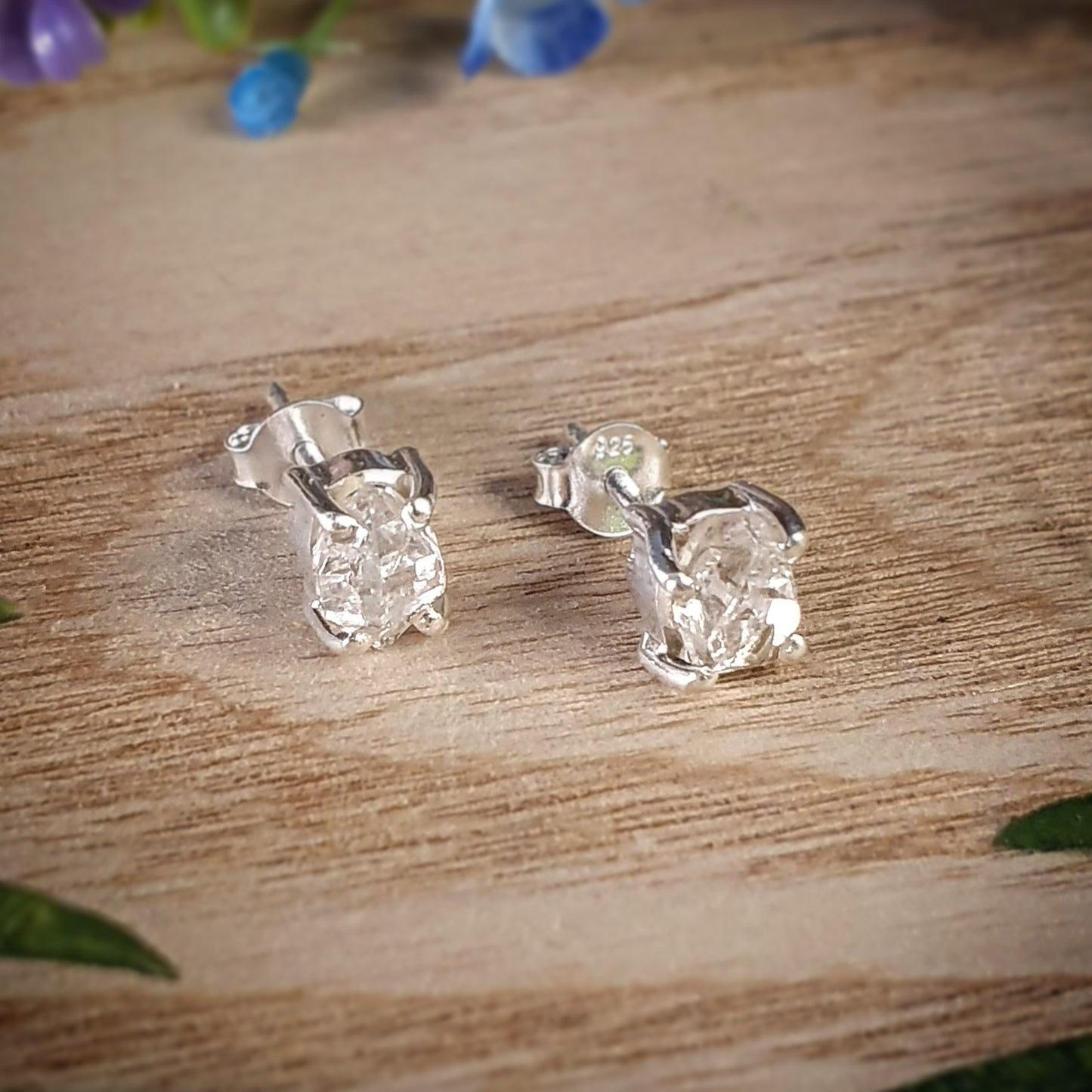 Herkimer Diamond Earrings (mx548)