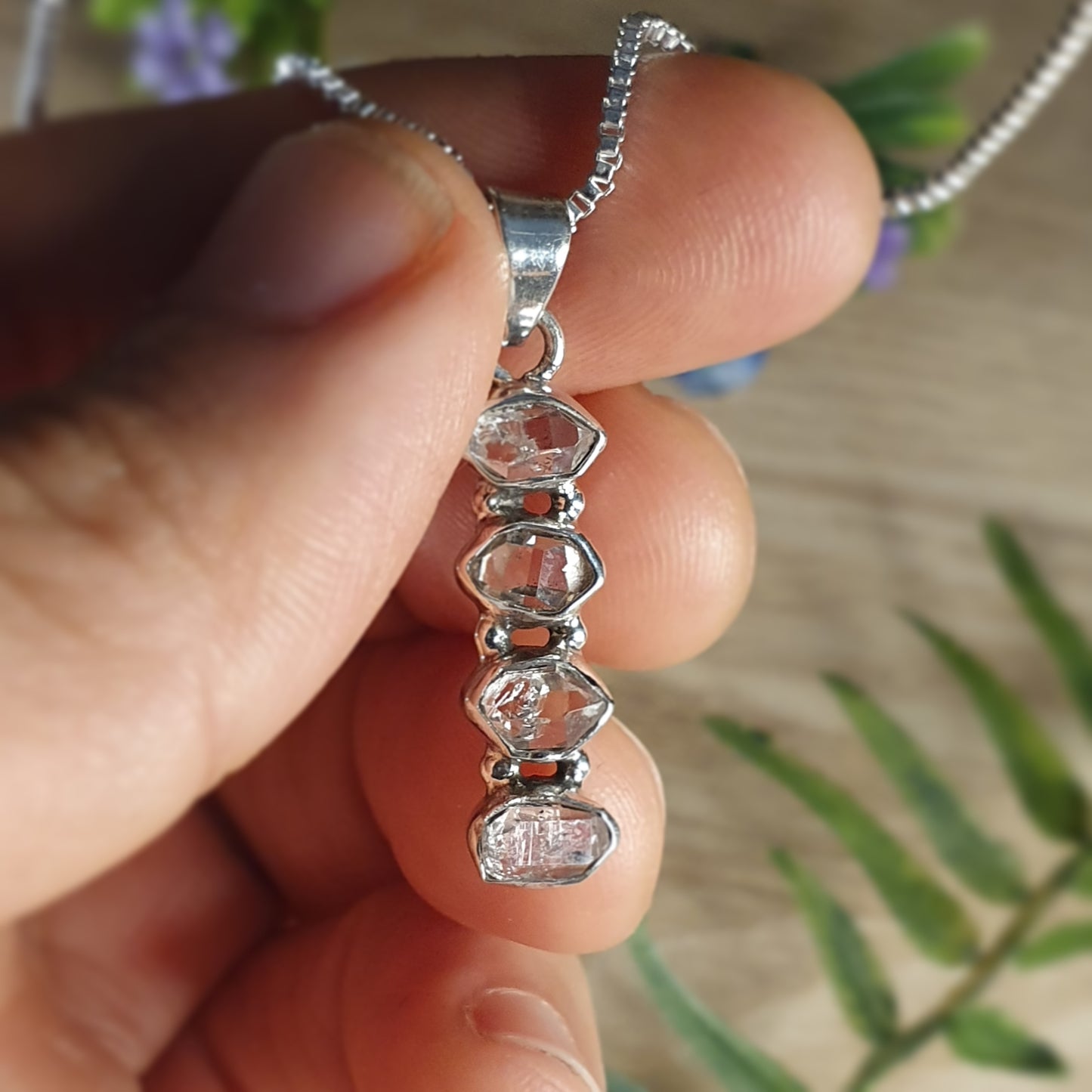 Herkimer Diamond Pendant (mx558)