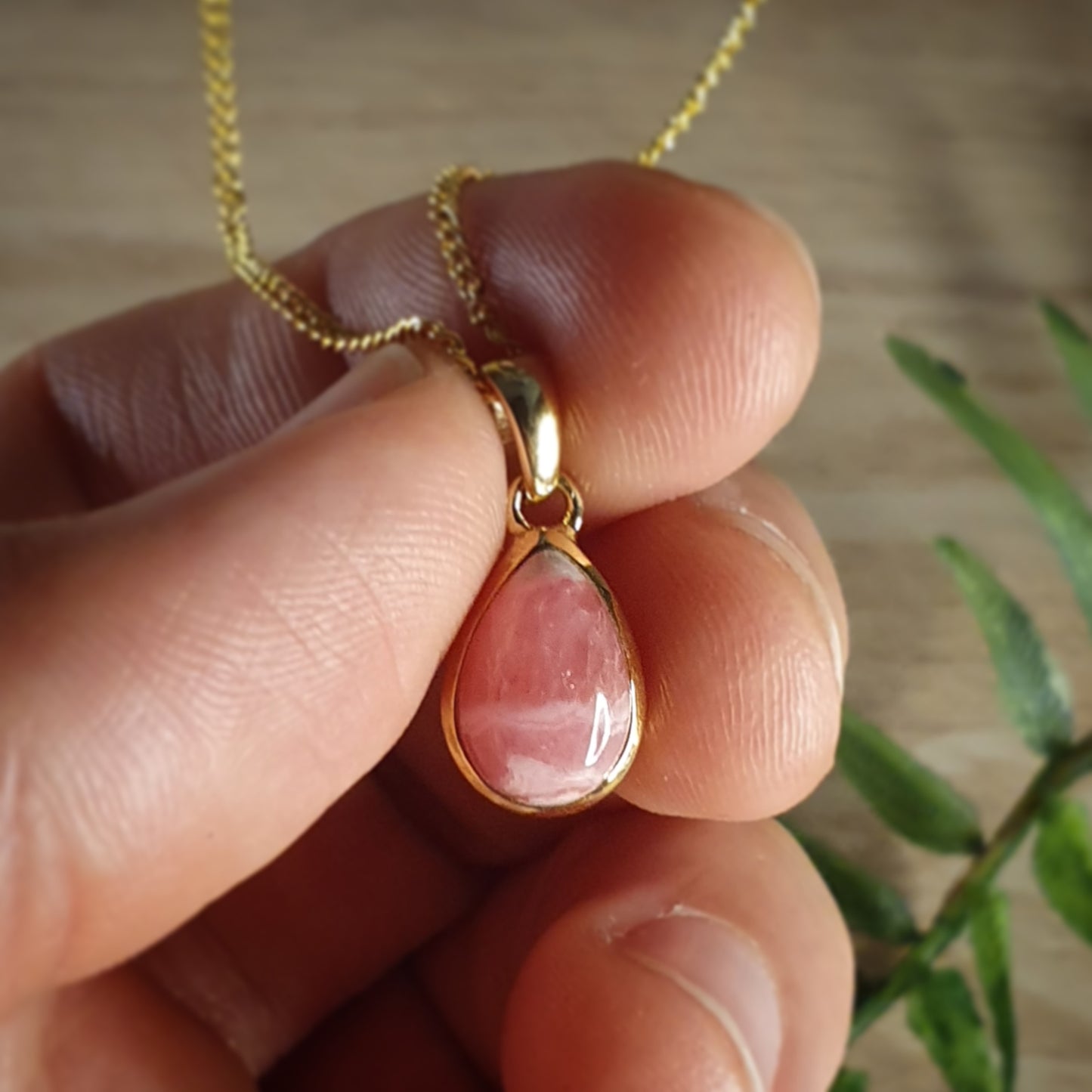 Rhodochrosite Pendant (mx573)