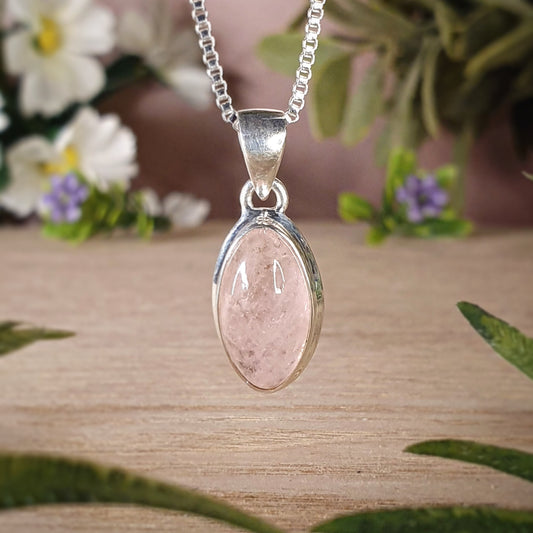 Rose Quartz Pendant (mx576)