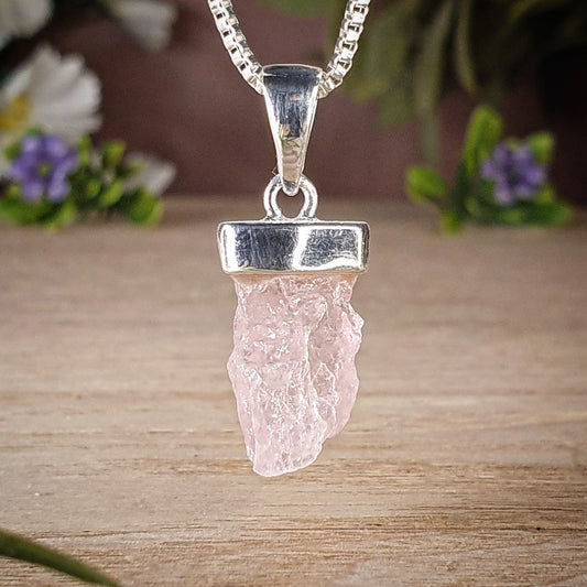 Rose Quartz Pendant (mx596)