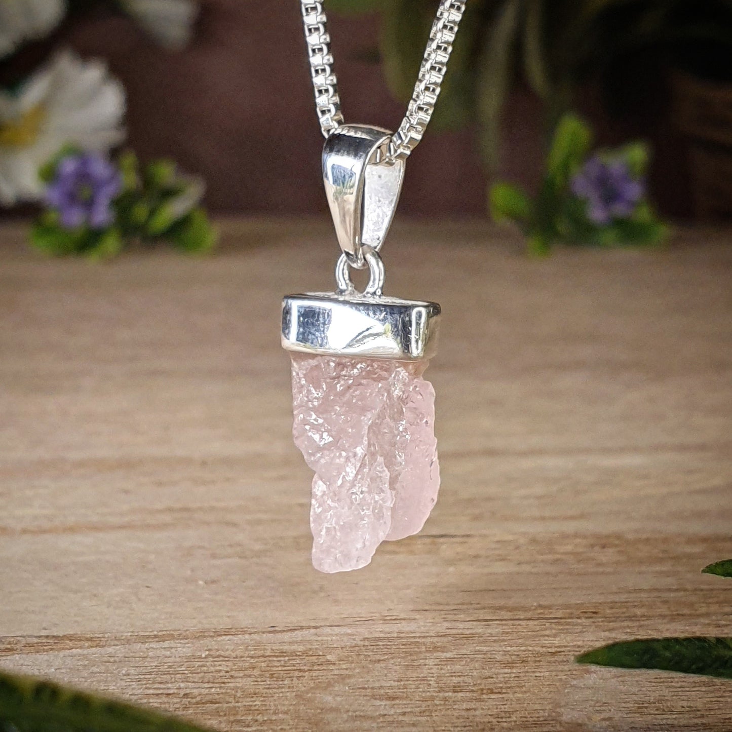 Rose Quartz Pendant (mx596)