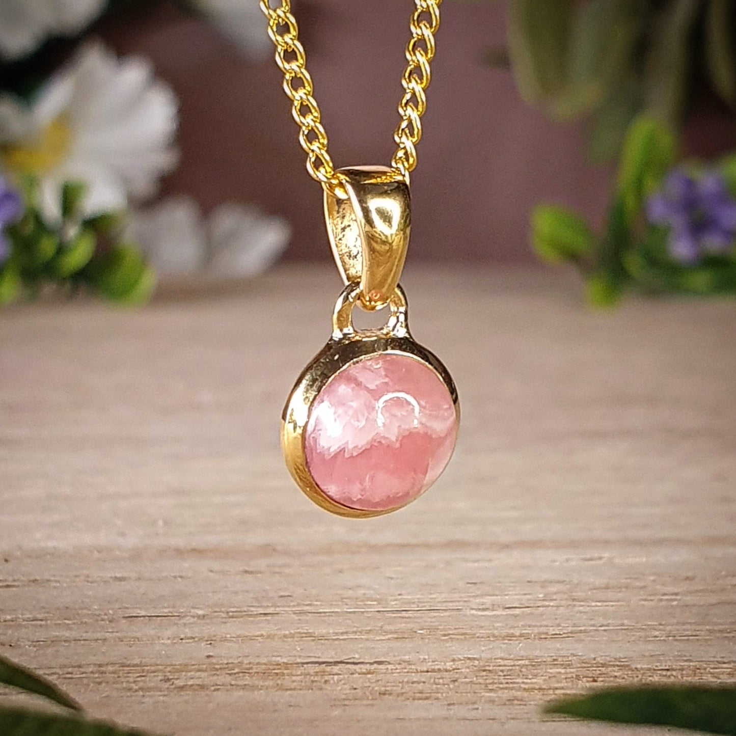 Rhodochrosite Pendant (mx600)