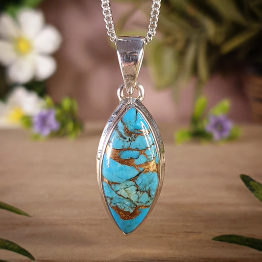 Turquoise Pendant (mx689)