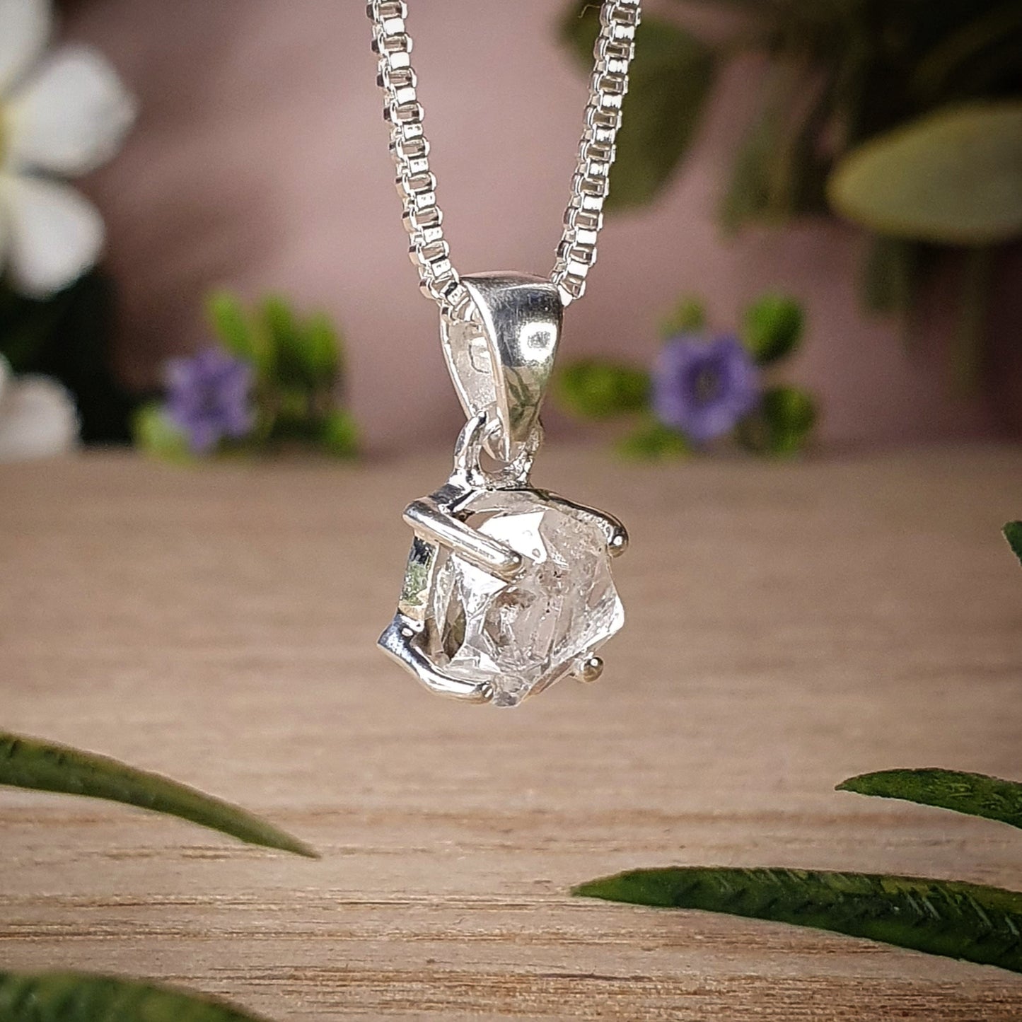 Herkimer Diamond Pendant (mx728)