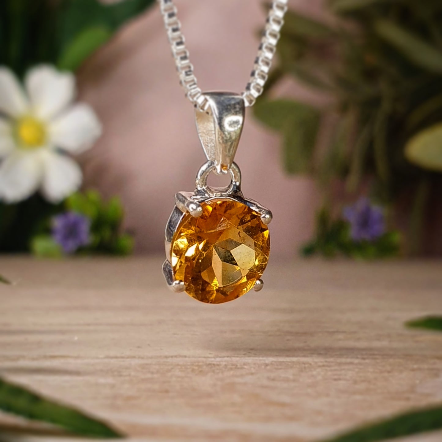 Citrine Pendant (mx608)