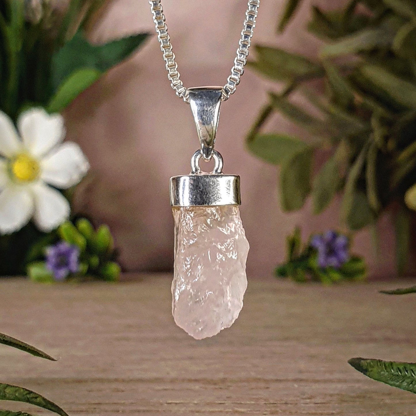 Rose Quartz Pendant (mx593)