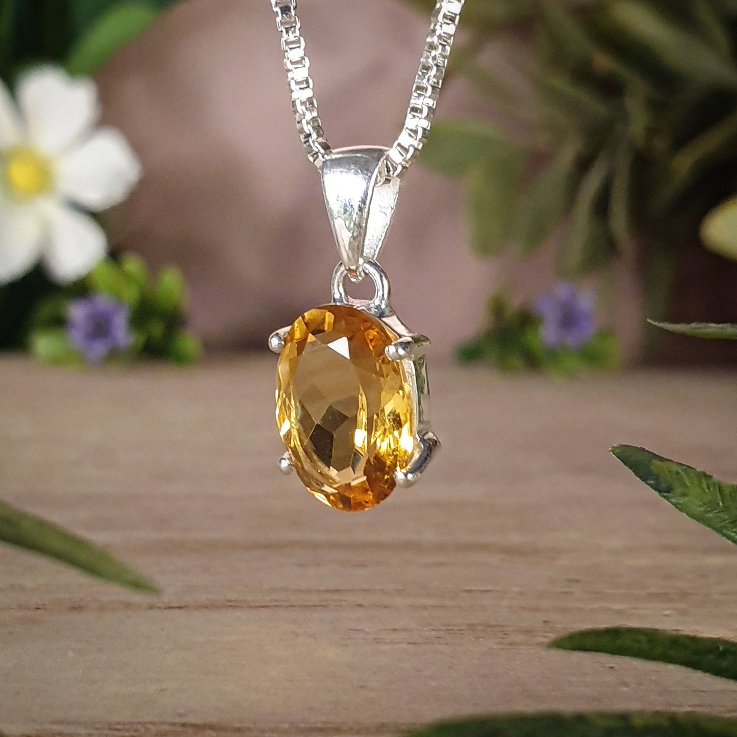 Citrine Pendant (mx787)