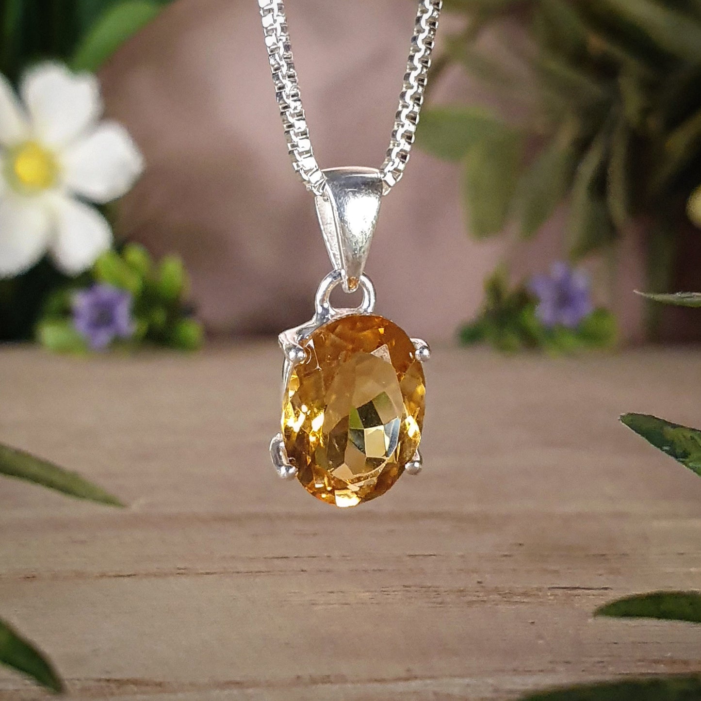 Citrine Pendant (mx787)