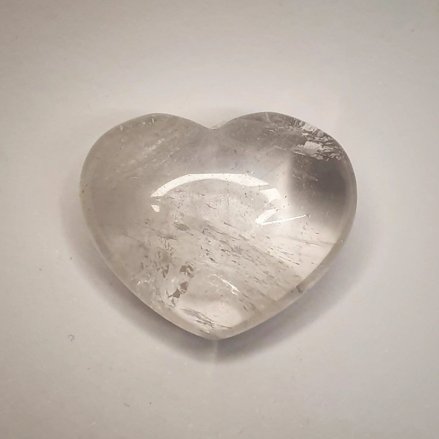 Clear Quartz Heart (clearheart01)