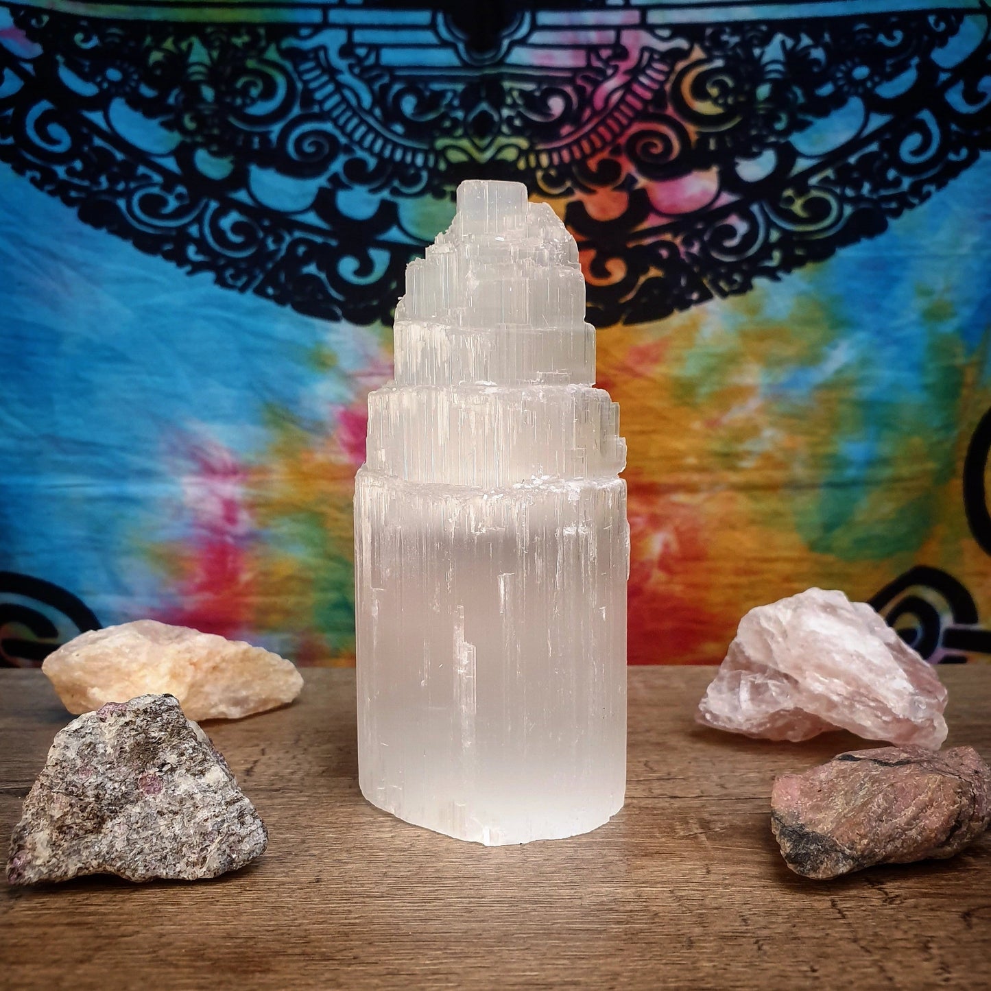 Selenite Tower - Medium (seltowmed02)