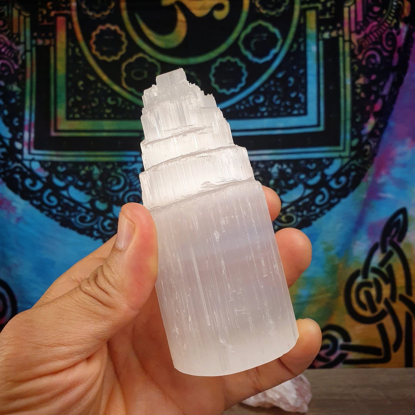 Selenite Tower - Medium (seltowmed02)