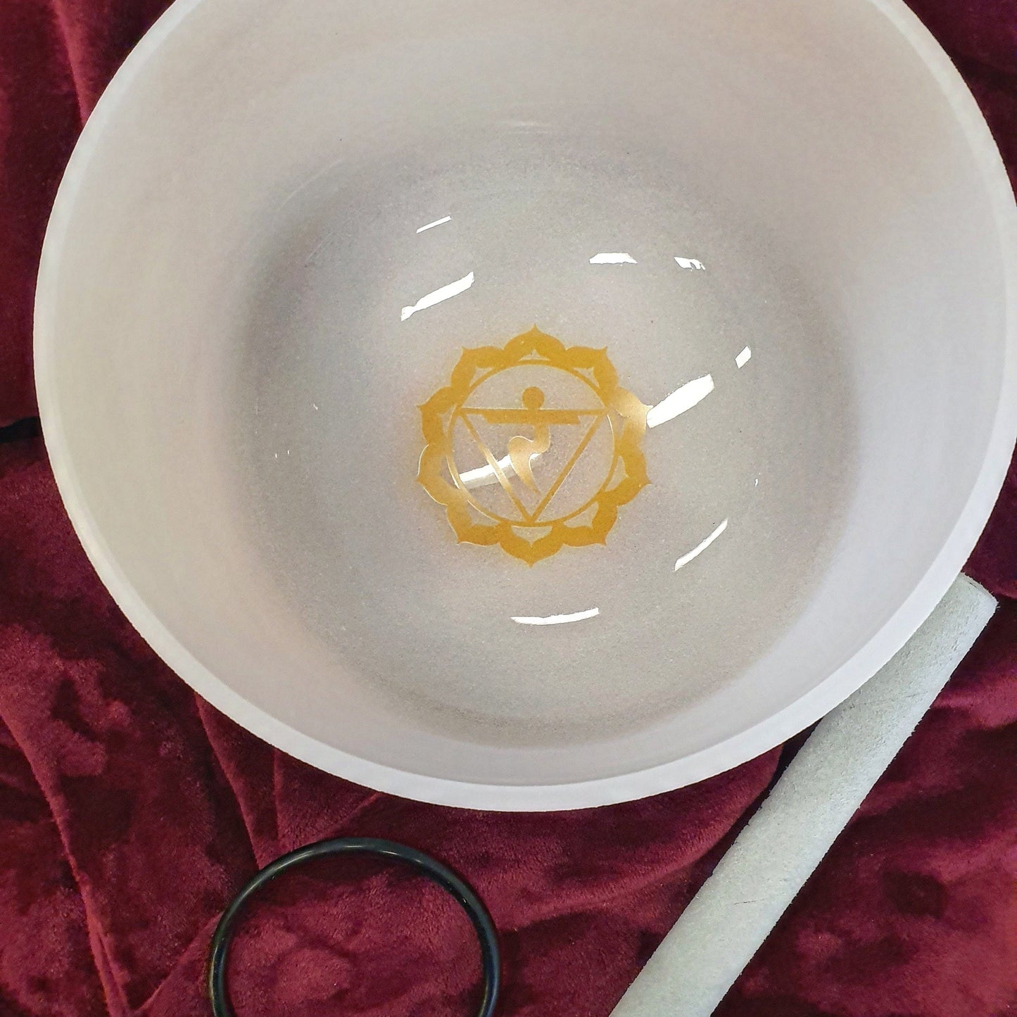 Solar Plexus Chakra - Crystal Singing Bowl - In Store Pick Up Only